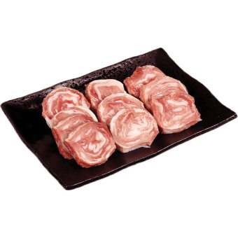 鹿児島黒豚 鹿児島県産 黒豚ミニロールステーキ (50g)×10 (MPBPRT10) [お中元][お歳暮] ※送料無料(北海道・沖縄・離島への配送不可)