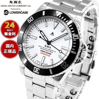 ナバルウォッチ NAVAL WATCH Produced By LOWERCASE ローワーケース FRXE006 腕時計 メンズ スイープセコンド