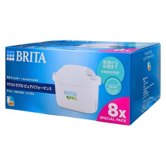 ブリタ　マクストラプロ　ピュアパフォーマンス　カートリッジ　浄水フィルター 8個入り　KBMPCZ8　#63881　BRITA Maxtra Pro