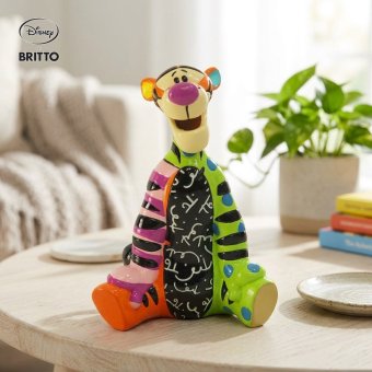 ティガー 100周年アニバーサリー 13cm | ロメロ・ブリット Romero Britto デザイン アート 正規輸入品