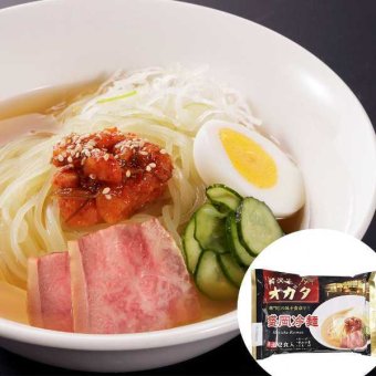盛岡冷麺 オガタ監修 本場の味 岩手県産 牛骨スープ こだわり 麺 詰め合わせ ギフト 贈り物 お取り寄せ グルメ お中元 お歳暮 贈答用 麺類 郷土料理 焼肉店 監修