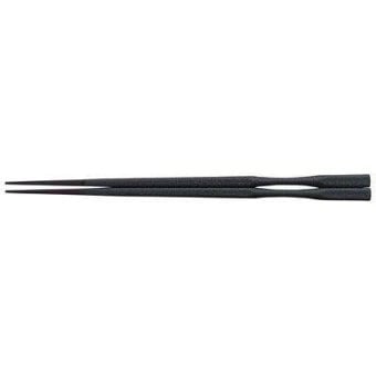 福井クラフト PBT 杵型 多久島箸 22.5cm グレー乾漆 90022663 樹脂箸 高級 食洗機対応 業務用 耐久性 滑り止め 日本製