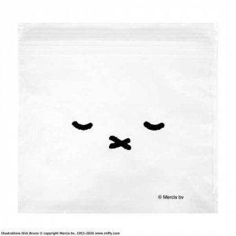 ミッフィー ストックバッグ Sサイズ 30枚入 オカトー miffy 保存袋 冷凍 冷蔵 保存容器 食品保存 ジップバッグ 小分け袋 旅行 仕分け 小物整理 キッチン雑貨 キャラクター