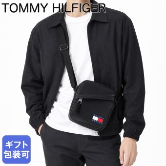 高品質ヨーロッパ輸入モデル トミーヒルフィガー TOMMY HILFIGER ショルダーバッグ TOMMY JEANS DAILY REPORTER メンズ ブラック AM0AM14608 BDS BLACK 送別会 誕生日 結婚祝い 結婚式 彼氏 息子 夫 男性 名刺入れ 高級 父の日 母の日 即日発送