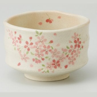 桜紋茶碗 陶器 美濃焼 やきものの里から、暮らしを贈ります。　ギフト 食器 セット テーブルウェア