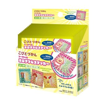 こびとづかん シークレットホログラムステッカー 全12種 コンプリートBOX 文具