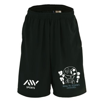 サッカー ハーフパンツ ドライ メンズ ウェア レディース ジュニア 練習着 短パン 速乾 スポーツ 名入れ おしゃれ 半スボン 文字入れ無料 「ゆめでもサッカー」 アートワークスコウベ 【送料無料】