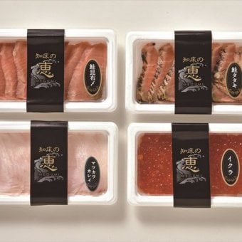 送料無料 北海道産地直送 ユートピア知床 知床丼セットMG  ※ご注文後約7～10日前後での発送となります。沖縄・離島へは別途配送料が発生いたします お取り寄せグルメ スイーツ