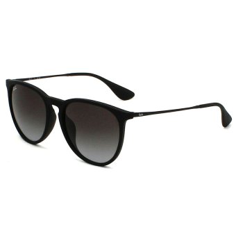 レイバン Ray-Ban サングラス エリカ ローブリッジフィット UVカット アイウェア ボストン ウェリントン 0RB4171F 622/8G 57 メンズ レディース ユニセックス ラバーブラック+ライトグレーグラデーション ダークグレー 海外正規品
