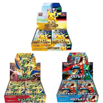 【シュリンク付き未開封BOX】ポケモンカードゲーム ポケカ 拡張パック BOX ボックス トレーディングカード MEGAシリーズ ハイクラスパック プレゼント ギフト 30th 30周年