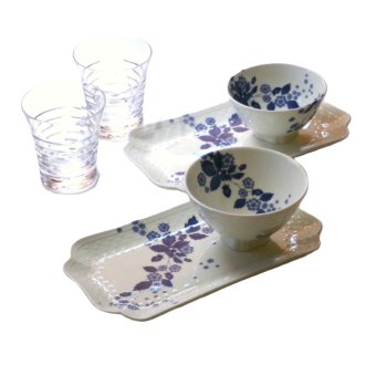 ウェッジウッドWEDGWOOD　ストロベリーブルームSTRAWBERRY BLOOM　INDIGO　インディゴ、　アニュアルANNUAL  TUMBLERタンブラー 2027 　６ピースセット【ブランド食器セット】【御結婚御祝・内祝・新築御祝・還暦御祝・御礼・寿・ギフト包装可能】