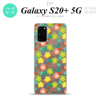 SC-52A SCG02 Galaxy S20+ 5G スマホケース ハードケース 花柄 春 ピンク メンズ レディース nk-s20p-1705