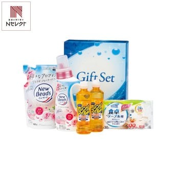 花香る ランドリー キッチン ギフトセット 洗剤 詰め合わせ 4種 計5点入 洗剤セット 洗濯洗剤 ボトル 食器用洗剤【沖縄県・離島 配送不可】