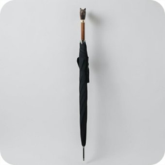 ギドゥジャン Guy de Jean TETES 長傘 classic-cat-black ユニセックス black 長傘 tetes