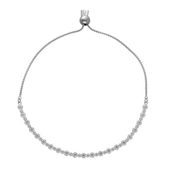 スワロフスキー swarovski ブレスレット チェーンブレスレット 5677813 Matrix Tennis マトリックステニス アクセサリー レディース シルバー+ホワイト 海外正規品