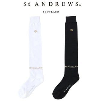 セント アンドリュース ゴルフ レディース ロゴニーハイソックス St ANDREWS 042-6186556 お誕生日祝い お祝い 記念品 お父さん 父の日 彼氏 男性 30代 40代 50代 60代 母の日 お母さん 還暦祝い 敬老の日 彼女 人気プレゼント プレゼント
