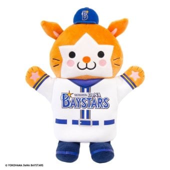横浜DeNAベイスターズ スターマン ハンドパペット 吉徳 ぬいぐるみ 人形 マスコット グッズ 野球 応援 観戦 誕生日 プレゼント ギフト 子供 大人 男女兼用 キャラクター
