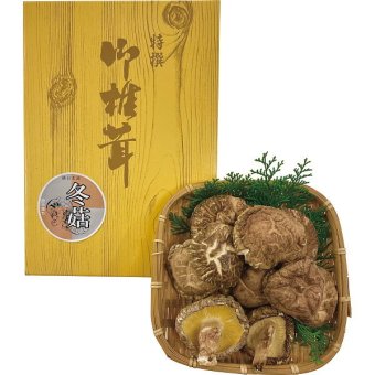 ノーブランド 国産原木乾椎茸どんこ 55g [26-7619-031] KD-25 乾しいたけ 乾椎茸 乾燥シイタケ 原木栽培 肉厚 遠赤外線乾燥 紫外線照射 旨み増量 お返し 内祝い お歳暮 お中元 お祝い ギフト 贈り物