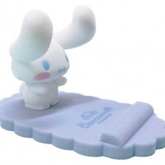 サンリオ マスコットモバイルスタンド シナモロール スマホスタンド 卓上 キャラクター グッズ シナモン シリコン製 かわいい 癒やし オフィス デスク周り 雑貨 プレゼント サンリオ正規ライセンス品