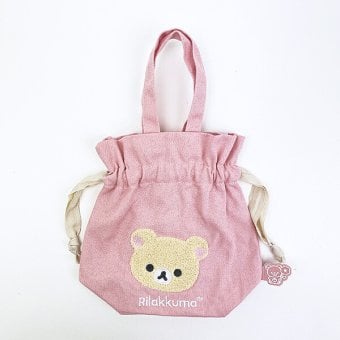 リラックマ コリラックマ 相良刺繍巾着 バッグ