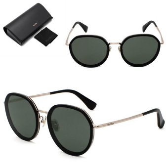 マックスマーラ サングラス MAX MARA MM0148-K/S 01A 57 サングラス ノーズパット MM0148K-01A-57 ブラック グレー ユニセックス