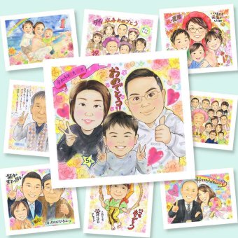 誕生日のギフトに、見ると笑顔になる似顔絵を贈りませんか。初めての似顔絵注文でも安心です。 似顔絵 誕生日 贈り物 名入れ 手描き ギフト プレゼント 誕生日 お祝い 記念日 女の子 男の子 子ども 子供 家族 名入れ 修正無料 下書き確認 かわいい 喜ばれる 似てる 宝物 誕生日 サプライズ 記念 メモリアルギフト 百寿祝い 感謝の品 喜寿祝い ブライダルギフト 節目 古希祝い 色紙 白寿祝い