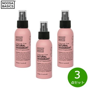 NOOSA BASICS ボディスプレー ローズ＆フランキンセンス 100ml×3点