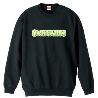 水泳 競泳 トレーナー スウェット メンズ レディース ジュニア 裏パイル 練習着 おもしろ 名入れ おしゃれ 文字入れ無料 綿100% キッズ 大きいサイズ 「ポップなアイスのSWIMMINGロゴ」 アートワークスコウベ 【送料無料】