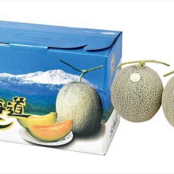 送料無料 北海道産地直送  北海道メロン赤肉青肉セット優品約1.6kg各1玉 優 ※ご注文後約7～10日前後での発送となります。沖縄・離島へは別途配送料が発生いたします お取り寄せグルメ スイーツ