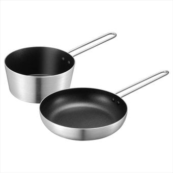 デリミーズ IH対応ソースパン16cm&フライパン20cm MB-3030  内祝 内祝い お祝 御祝 記念品 出産内祝い プレゼント 快気祝い 粗供養 引出物