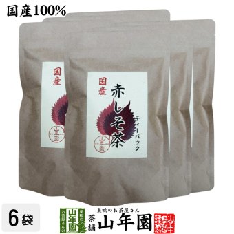 【国産 100%】赤しそ茶 ティーパック 2g×12パック×6袋セット 宮崎県産 送料無料 しそ緑茶 シソ茶 紫蘇茶 シソ緑茶 紫蘇緑茶 健康茶 妊婦 ダイエット 贈り物 ギフト プレゼント 敬老の日 プチギフト お茶 2026 内祝い お返し