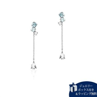 【無料ラッピング】  ヨンドシー 4℃ ピアス K10 ホワイトゴールド ピアス アクアマリン フェルスパー トパーズ レディース ブランド 正規品 新品 ギフト プレゼント 人気 おすすめ 誕生日 記念日 クリスマス 送料無料