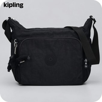 キプリング ショルダーバッグ レディース ブランド Kipling ガブ ロゴ ワンポイント 無地 KI5740-P39 Black Noir 黒