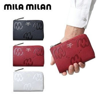 ミラミラン milamilan ミオ L字ファスナー セミ長財布 カード段6 255614