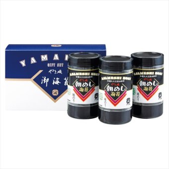 送料無料 お歳暮　やま磯 卓上味付海苔ギフト 朝めしカップ3本詰G ※11/2以降の出荷予定となります。北海道・沖縄・離島は配達不可 全国送料無料 お歳暮ギフト 早割 お歳暮2026 御歳暮 御見舞 お見舞い お取り寄せ グルメスイーツ