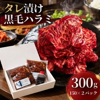 【送料無料】焼肉 肉 ギフト 誕生日 牛肉 焼肉セット バーベキュー タレ漬けハラミ 300g タレ付き 大阪 鶴橋 焼肉白雲台