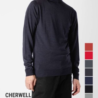 ジョンスメドレー JOHN SMEDLEY CHERWELL ROLL NECK PULLOVER STANDARD FIT 30G チャーウェル ロールネック　スタンダード フィット 30ゲージ CHERWELL ニット タートルネック 長袖 セーター メリノウール メンズ トップス