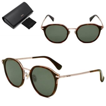 マックスマーラ サングラス MAX MARA MM0147-K/S 52A 54 サングラス ノーズパット MM0147K-52A-54 ハバナ グリーン ユニセックス