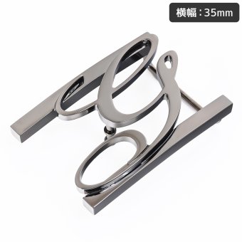 ジョルジオスタメッラ GIORGIO STAMERRA バックルのみ トップ式バックル Gロゴバックル メンズ ブラス100% アルチェ用 幅3.5cm用 FBM GLB1 35 ガンメタル 送別会 誕生日 お中元 結婚祝い 結婚式 高級 父の日 母の日 ホワイトデー