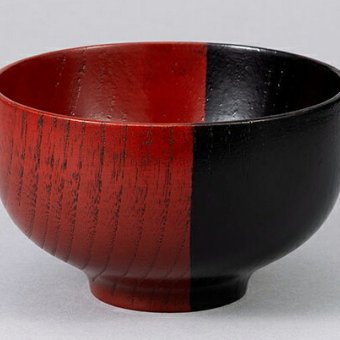 朱と黒　汁椀 インテリア 漆器 盆 カタログギフト 景品 粗品