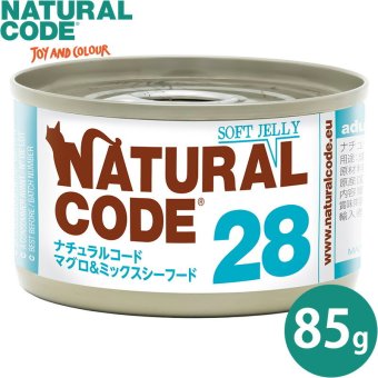 ナチュラルコード NATURAL CODE キャットフード ウェット ソフトジェリータイプ NC28 マグロ＆ミックスシーフードソフトジェリータイプ 85g