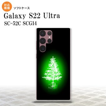 SC-52C SCG14 Galaxy S22 Ultra スマホケース 背面ケースソフトケース ツリー 緑 メンズ レディース nk-s22ul-tp626