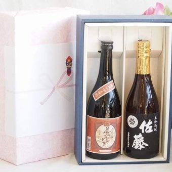 プレミアム焼酎 夢のひとときギフトボックス 本格芋焼酎 夢のひととき23°(大分県)720ml芋焼酎佐藤 黒麹25°(鹿児島県)720ml