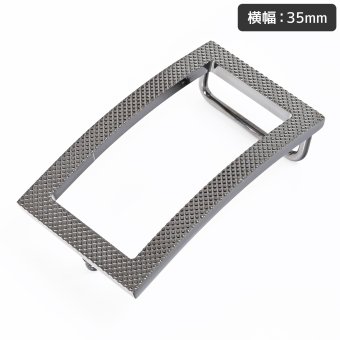 バックル バックルのみ メンズ ブラス100% ジョルジオスタメッラ アルチェ用 トップ式 幅3.5cm用 FBM P2 35 ガンメタル 送別会 誕生日 お中元 結婚祝い 結婚式 高級 父の日 母の日 ホワイトデー