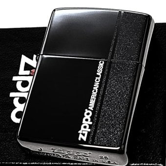 ZIPPO ライター シンプル スマートライン ブラックニッケル ジッポ ロゴ 黒 おしゃれ かっこいい メンズ ギフト プレゼント
