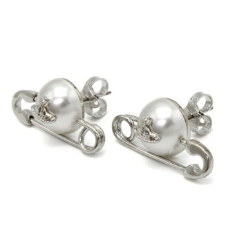 ヴィヴィアンウエストウッド Vivienne Westwood ピアス スタッドピアス 62010004-02P154 JORDAN EARRINGS アクセサリー レディース プラチナム 海外正規品