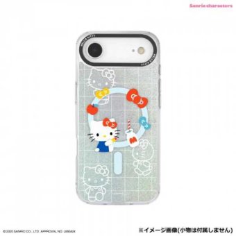 iPhone ケース ハローキティ MagSafe 対応 クリアケース サンリオ キャラクター グッズ スマホケース iPhone用 背面保護 TPU 耐衝撃 ストラップホール付き おしゃれ 可愛い サンリオ正規ライセンス品