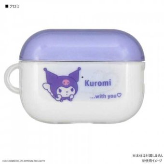 AirPods Pro 第2世代 第1世代 ケース クロミ ソフトケース TPU カバー サンリオ キャラクター かわいい 耐衝撃 イヤホンケース ストラップホール付き サンリオ正規ライセンス品