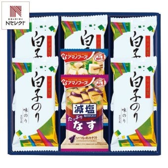 味之庵 アマノフーズ みそ汁 白子のり 詰合せ ギフトセット 計7点入 フリーズドライ 即席味噌汁 白子のり 味付け【北海道・沖縄県・離島 配送不可】
