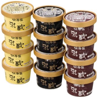 お歳暮・冬ギフト 乳蔵 冬の濃厚アイスクリーム3種12個 (110133) ※送料無料(北海道・沖縄・離島への配送不可)